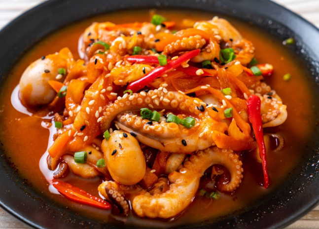 review-makanan-cumi-bakar-saus-padang-yang-lezat