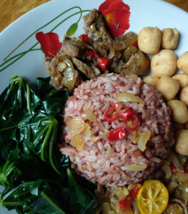Review Nasi Merah Ayam Teriyaki Lebih Sehat